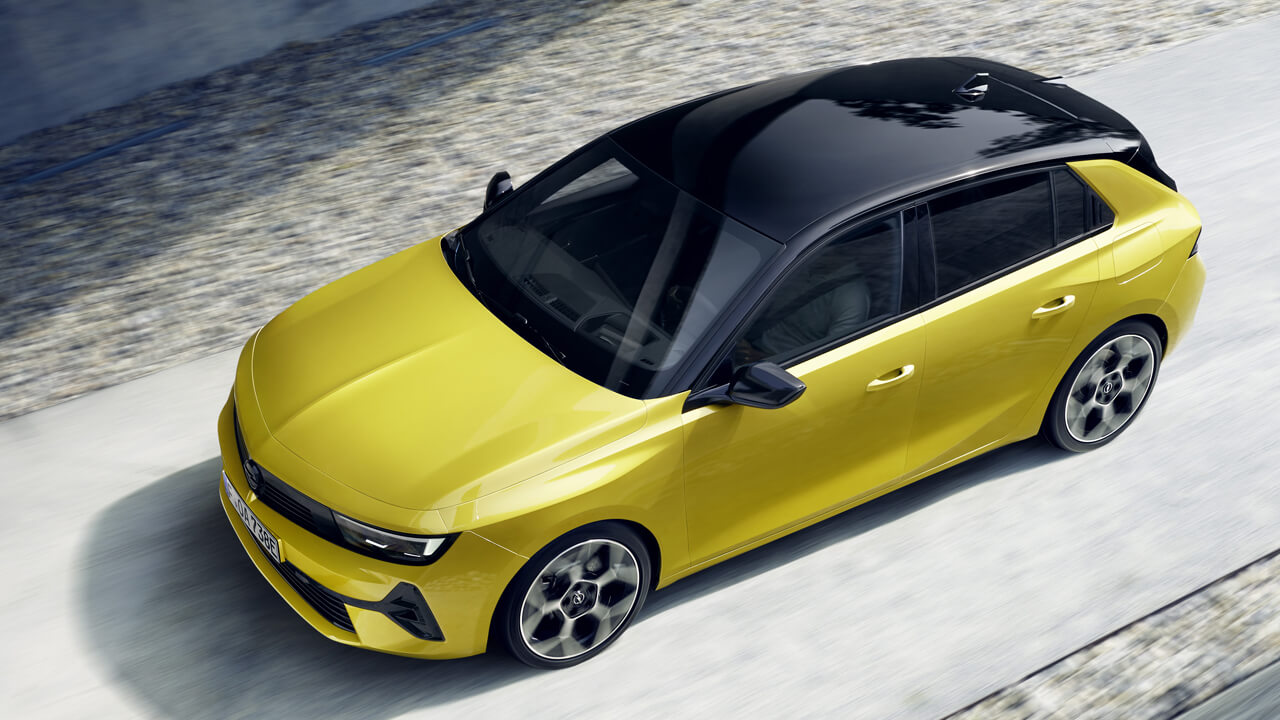 Opel Astra Hybrid - Design - Stylová střecha Opel Astra Hybrid