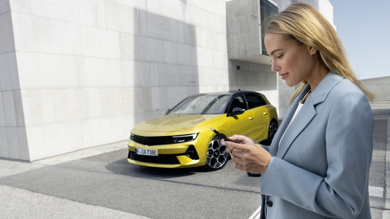 Opel Astra Hybrid - Konektivita - Služby Opelconnect Opel Astra Hybrid