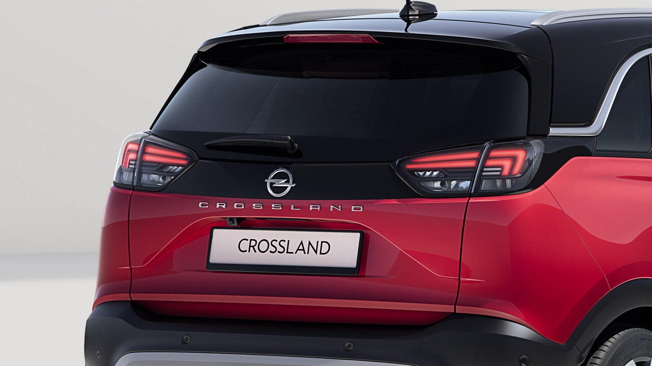 Opel Crossland - Design - Zadní pohled Opel Crossland