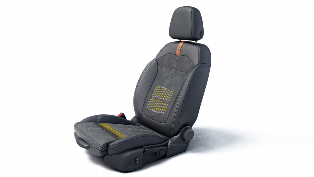Opel Crossland - Prémiové pohodlí - Ergonomická sedadla ARG Opel Crossland