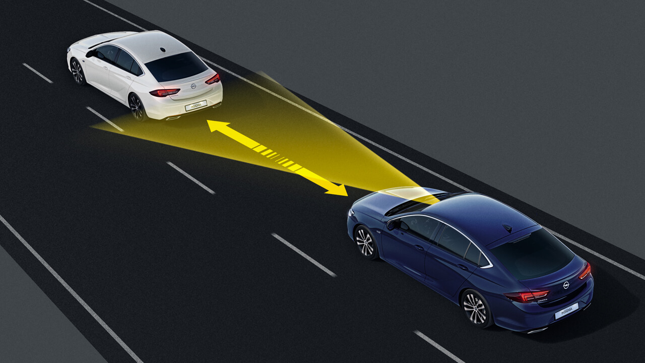 Opel Insignia - Bezpečnost - Automatický tempomat Opel Insignia