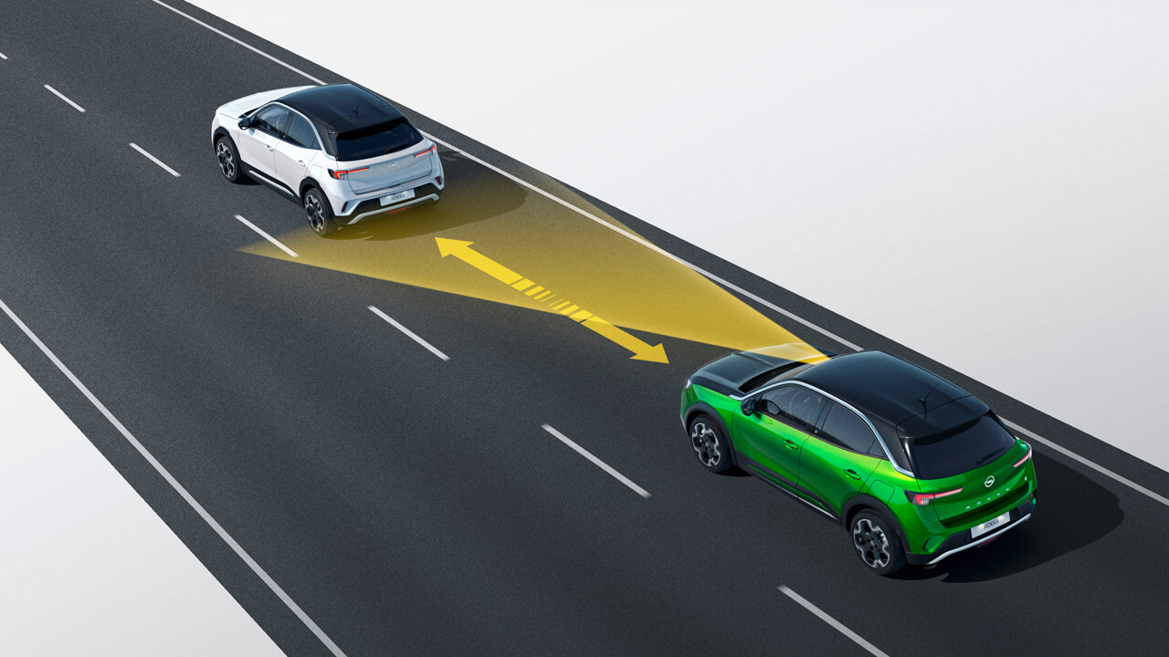Opel Mokka-e - Bezpečnost - Automatický tempomat Opel Mokka-e